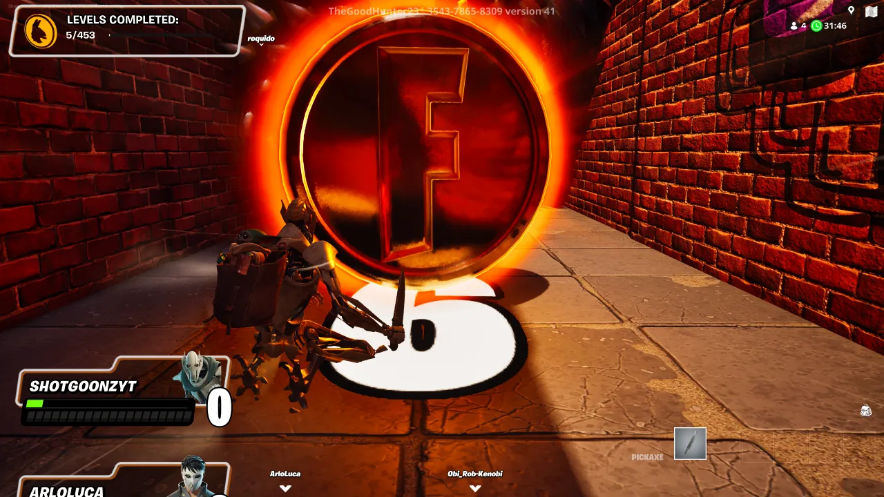 Earning XP from a coin in Creative mode